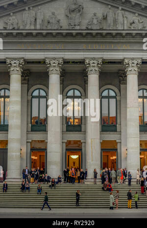 Nationaltheater, Max-Joseph-Platz, Muenchen, Bayern, Deutschland Stockfoto