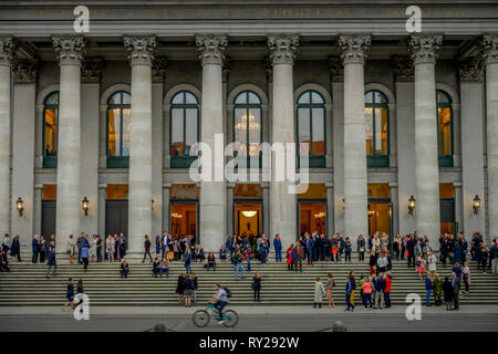 Nationaltheater, Max-Joseph-Platz, Muenchen, Bayern, Deutschland Stockfoto