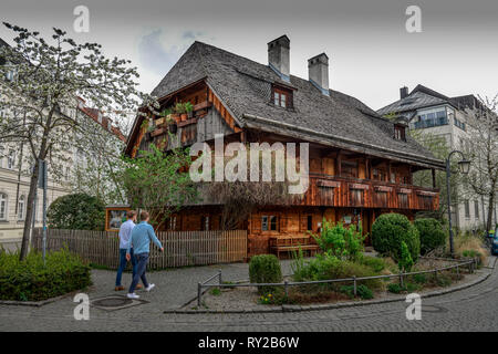 Kriechbaumhof, Herbergshaus, Preysingstrasse, Alt-Haidhausen, Haidhausen, München, Bayern, Deutschland Stockfoto