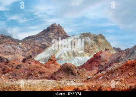 Hormuz Insel im Hormuz gerade, südlich der Iran im Januar 2019 genommen, hdr genommen Stockfoto