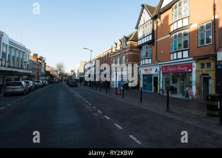 Abington Street Northampton Großbritannien Stockfoto