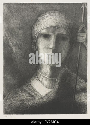 Parsifal. Odilon Redon (Französisch, 1840-1916). Lithographie Stockfoto