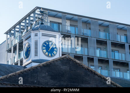 Moderne Apartments in Sanierung von Royal Arsenal in Woolwich Stockfoto