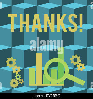 Konzeptionelle Hand schreiben, Danke. Begriff Sinne Wertschätzung gruss Quittierung Dankbarkeit Stockfoto