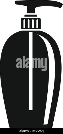 Seifenspender Symbol. Einfache Abbildung: Seifenspender vektor Symbol für Web Design auf weißem Hintergrund Stock Vektor