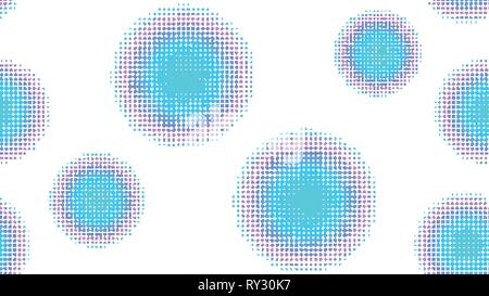 Neon Licht Partikel, nahtlose Muster. Nahtlose Urlaub, Stoff, Abdeckung, Ad, Mode Muster Neon-effekt Stock Vektor