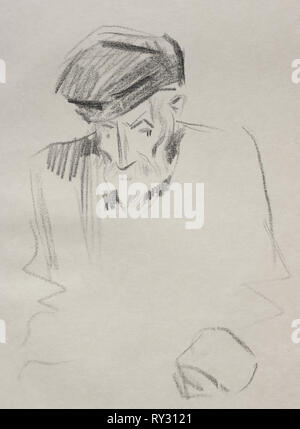 Pierre Auguste Renoir. Jean Louis Forain (Französisch, 1852-1931). Lithographie Stockfoto