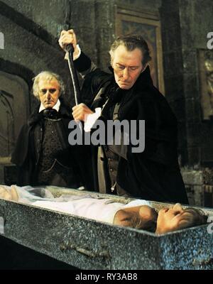 PETER CUSHING, der Vampir Liebhaber, 1970 Stockfoto