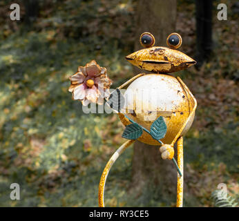 Miniaturen aus Zeder seen Gärten Stockfoto