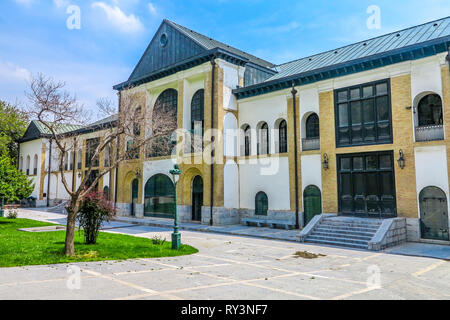 Teheran Niavaran Palace Complex Saheb Qaranie Seite View Point Stockfoto