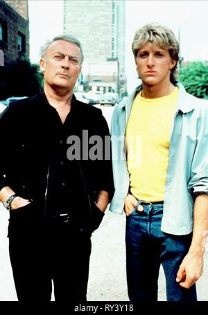 EDWARD WOODWARD, WILLIAM ZABKA, DEN EQUALIZER, 1985 Stockfoto