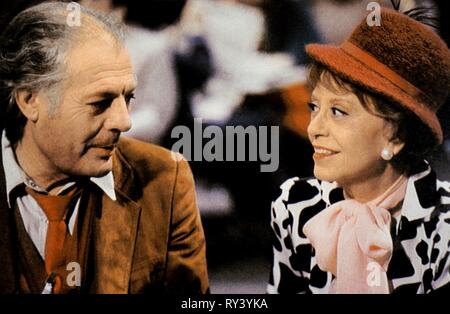 MASINA, MASTROIANNI, Ginger und Fred, 1986 Stockfoto