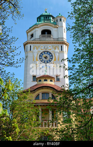 Das Müllersche Volksbad, Rosenheimer Straße, Muenchen, Bayern, Deutschland, Müllersches Volksbad Stockfoto