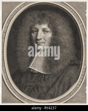 Kardinal Von Furstenberg, 1671. Robert Nanteuil (Französisch, 1623-1678). Gravur Stockfoto