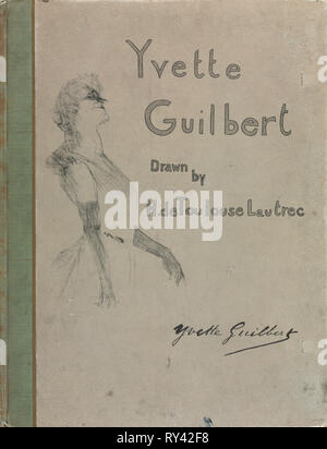 Yvette Guilbert-English Serie, 1898. Henri de Toulouse-Lautrec (Französisch, 1864-1901). Lithographie Stockfoto