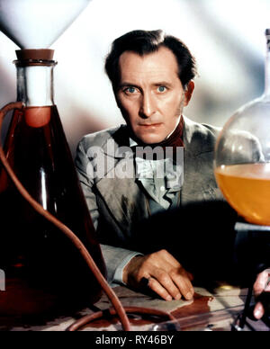 PETER CUSHING, DIE RACHE VON FRANKENSTEIN, 1958 Stockfoto