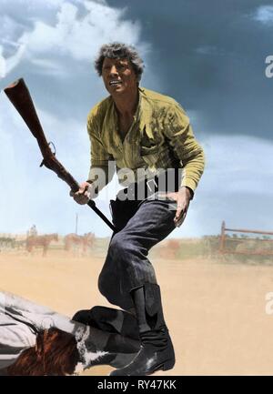 BURT LANCASTER, UNFORGIVEN, 1960 Stockfoto