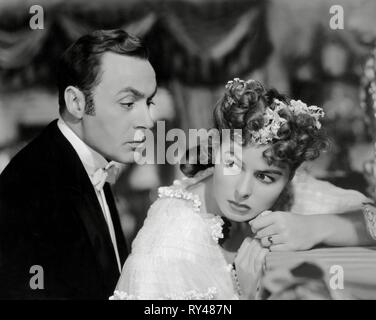 BOYER, Bergman, GASLIGHT, 1944 Stockfoto