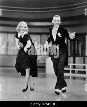 ROGERS, ASTAIRE, SWING TIME, 1936 Stockfoto