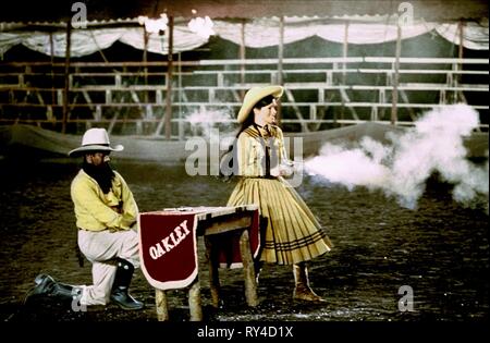 GERALDINE CHAPLIN, Buffalo Bill und die Indianer und die GESCHICHTE LEKTION ODER SITTING BULL'S, 1976 Stockfoto