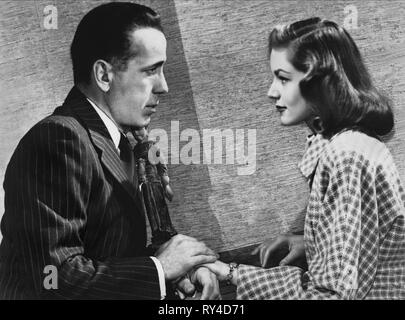 BOGART und Bacall, DARK PASSAGE, 1947 Stockfoto