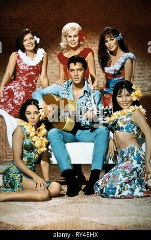 ELVIS PRESLEY, Paradies im Hawaii Stil, 1966 Stockfoto