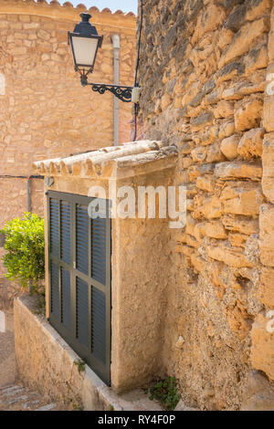 Traditionelles Gebäude in Capdepera, Mallorca (Mallorca), Balearen, Spanien Stockfoto