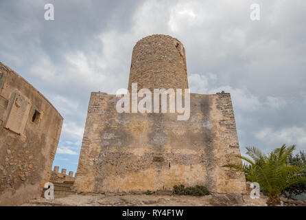 Castell de Capdepera, Mallorca (Mallorca), Balearen, Spanien Stockfoto