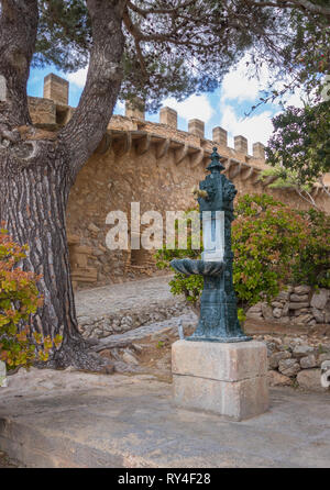 Castell de Capdepera, Mallorca (Mallorca), Balearen, Spanien Stockfoto