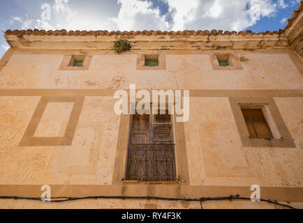 Traditionellen Steinhäusern in Capdepera, Mallorca (Mallorca), Balearen, Spanien Stockfoto