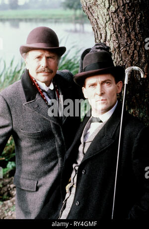 HARDWICKE, Brett, DIE RÜCKKEHR DES SHERLOCK HOLMES, 1986 Stockfoto