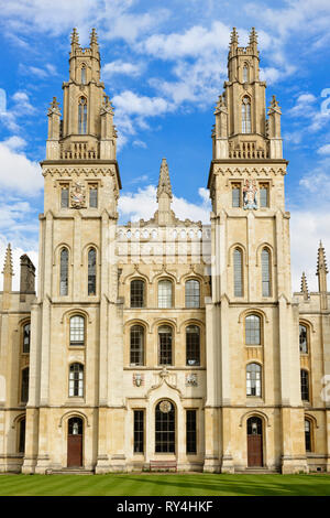 All Souls College, Oxford, England, Vereinigtes Königreich Stockfoto