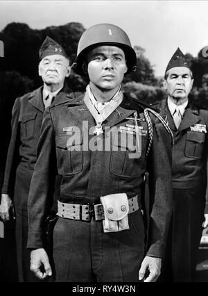 AUDIE MURPHY, ZUR HÖLLE UND ZURÜCK, 1955 Stockfoto