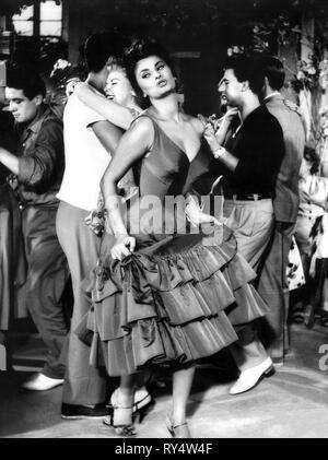 SOPHIA LOREN, Skandal in Sorrent, 1955 Stockfoto