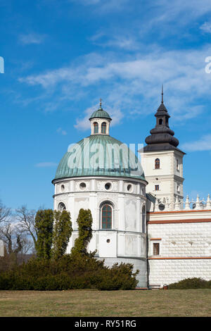 Schloss und Park Komplex in Krasiczyn, Polen, Europa Stockfoto