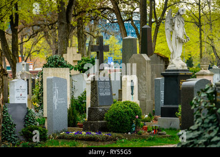 Nordfriedhof, Ungererstraße, Muenchen, Bayern, Deutschland Stockfoto