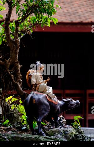 Vietnam, Hanoi, Tran Quoc Pagode, die sich in 15.. dann im 18. Jahrhundert Stockfoto