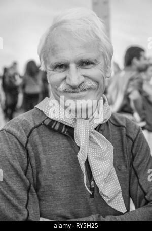 YANN arthus-bertrand an MIRO'S AUSSTELLUNG GRAND PALAIS PARIS Stockfoto