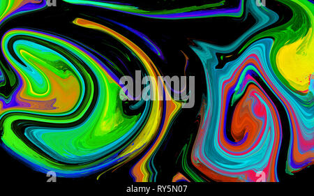 Schön flüssig Marmor Hintergrund. Textur nahtlose Hintergrund. Abstrakte Flüssigkeit Flüssigkeit Effekt Farbe Muster. Stockfoto