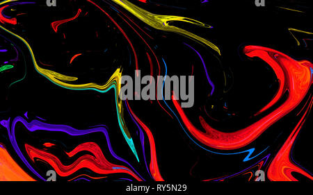 Schön flüssig Marmor Hintergrund. Textur nahtlose Hintergrund. Abstrakte Flüssigkeit Flüssigkeit Effekt Farbe Muster. Stockfoto