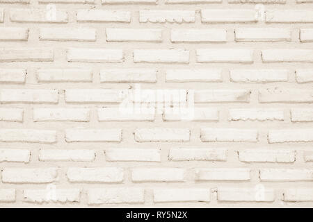 Creme Farben und weiße Mauer Kunst aus Beton oder Stein Textur Hintergrund in wallpaper Kalkstein abstrakt malen, Bodenbeläge und Hausaufgaben/Mauerwerk oder Stockfoto