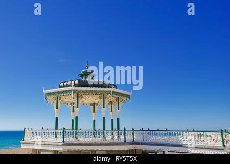 Musikpavillon, Brighton, East Sussex, England. Stockfoto