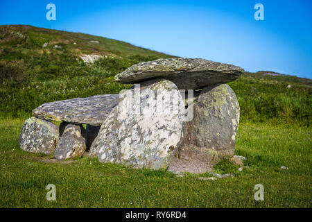 4000 Jahre alten Altar Keil Grab Stockfoto