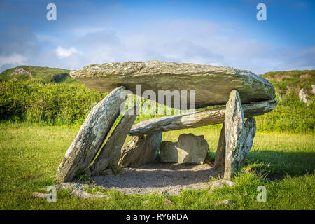 4000 Jahre alten Altar Keil Grab Stockfoto