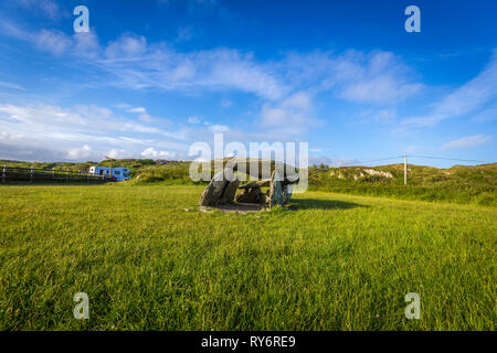 4000 Jahre alten Altar Keil Grab Stockfoto