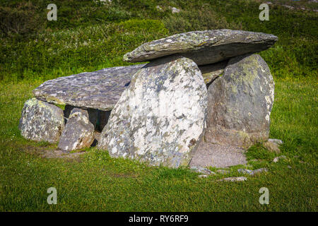 4000 Jahre alten Altar Keil Grab Stockfoto