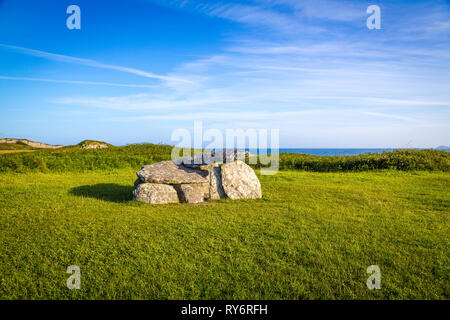 4000 Jahre alten Altar Keil Grab Stockfoto