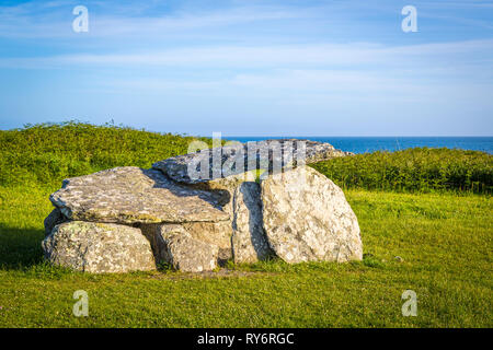 4000 Jahre alten Altar Keil Grab Stockfoto