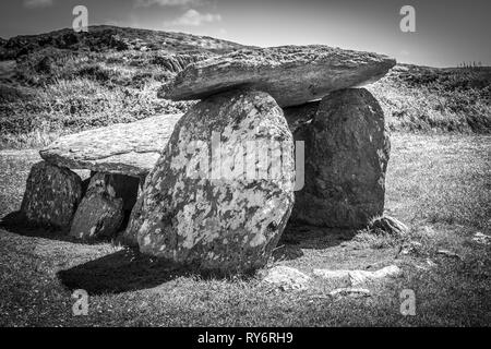 4000 Jahre alten Altar Keil Grab Stockfoto