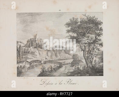Kunst der Lithographie: Band I, 1819. Alois Senefelder (Deutsch, 1771-1834 Stockfoto